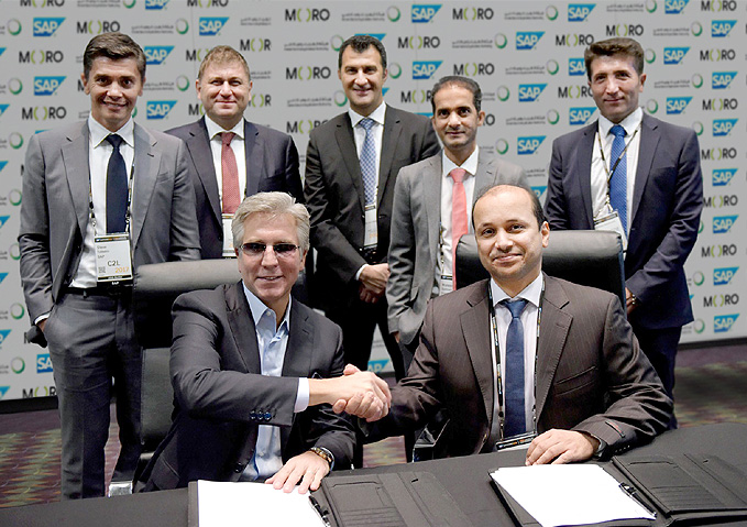 DEWA’s MORO signs MoU with SAP to provide innovative data storage & cloud computing services